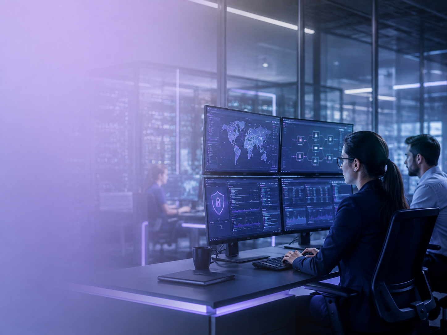 Monitoreo y protección de plataformas empresariales